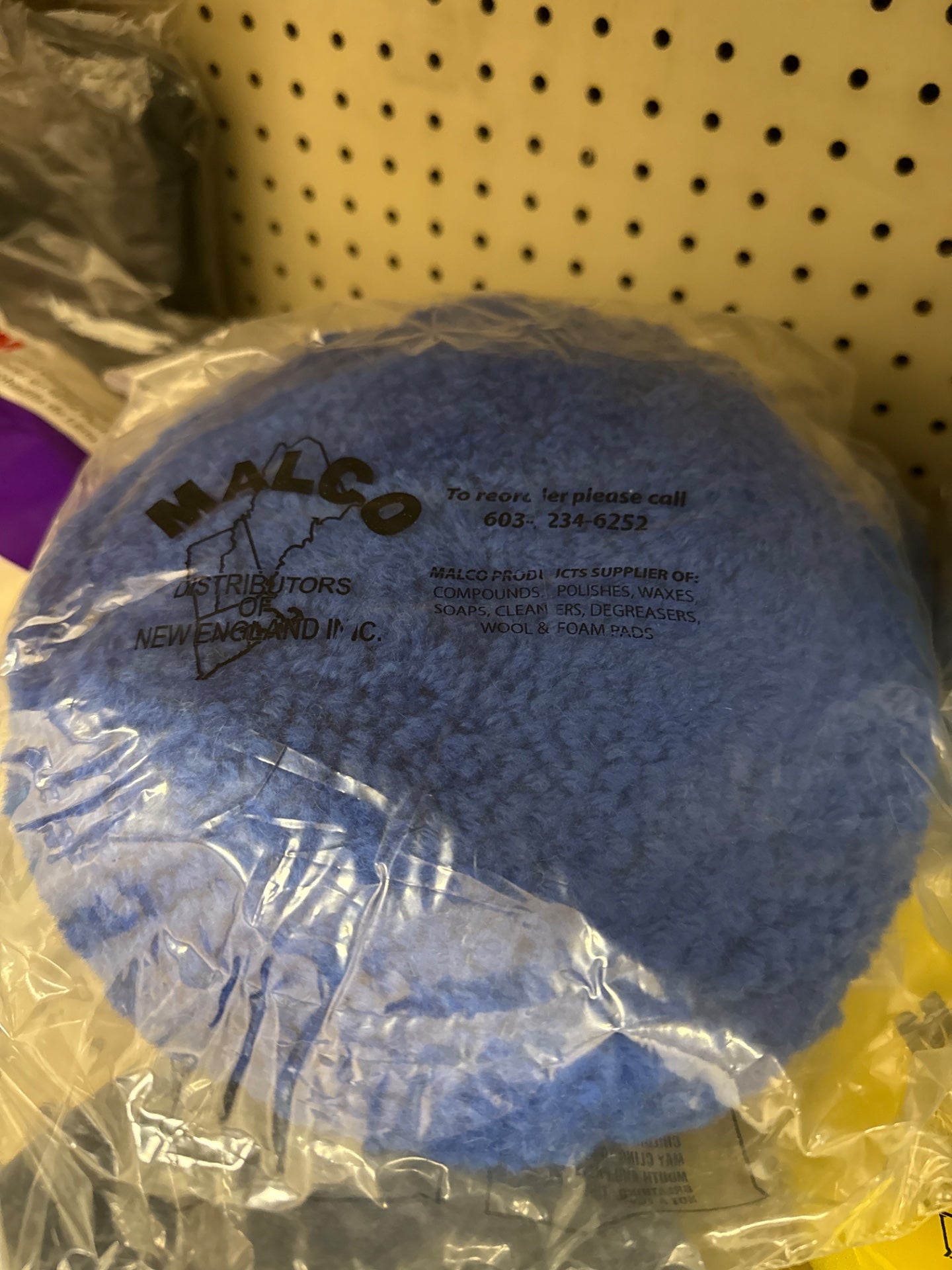 Malco Blue Wool Pad