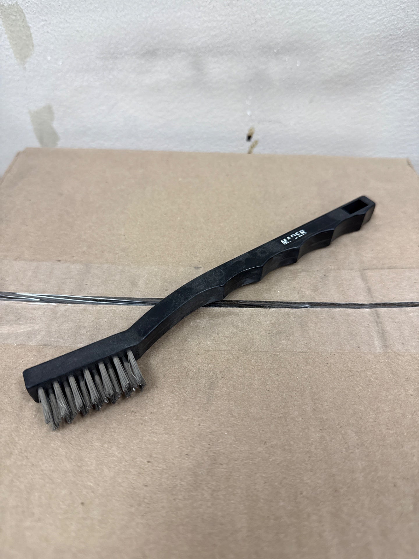 Small Black Handle Wire Brush