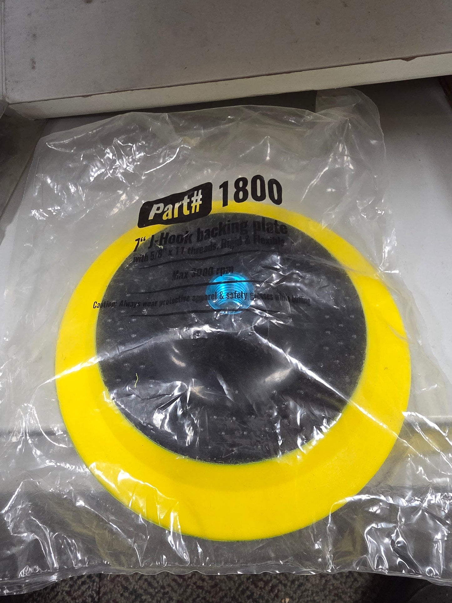 #1800 buff backing pad