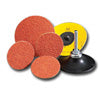 Norton® Blaze® Speed-Lock® 62330 R980P Series Quick Change Grinding Disc, 3 in Dia, 50 Grit, Orange