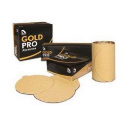 USC® Gold Pro® 082419 Sanding Disc, 6 in Dia, P800 Grit, Paper Backing, Wet/Dry, Hook and Loop Attachment